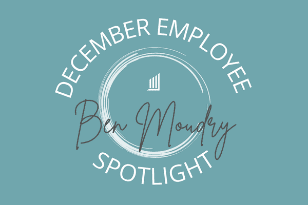 December Employee Spotlight Ben Moudry